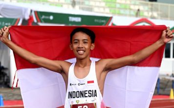 Tambah Dua Medali Emas, Kans Indonesia Juara Umum Terbuka Lebar di Kejuaraan Atletik U18 & U20 Asia Tenggara
