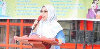Ibu Feby Sarianty Novrizal Kunjungi Desa Sungai Buluh dalam Rangka Hari Kesehatan Nasional ke-61 Tahun 2025