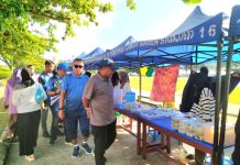 Pasar Minggu Ria TNI AU Lanud RSA Natuna Hidupkan Semangat Ekonomi Lokal