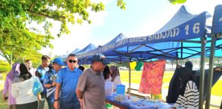 Pasar Minggu Ria TNI AU Lanud RSA Natuna Hidupkan Semangat Ekonomi Lokal