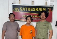 Polres Natuna Tangkap Pelaku Penganiayaan Anggota Polsek Bunguran Timur, Dikenal Sering Meresahkan Warga