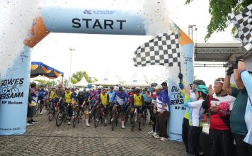 Dua Rute, Satu Semangat: Gowes Seru Bersama BP Batam