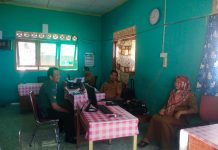 Babinsa Koramil 05/Midai Jalin Silaturahmi, Perkuat Sinergi dengan Pemerintah Desa Batu Belanak