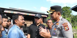 Kapolres Aceh Timur Kawal Penyampaian Aspirasi Masyarakat Terhadap PT Medco