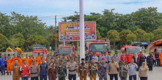 Bupati Aceh Timur Pimpin Apel Siaga Bencana Tahun 2025
