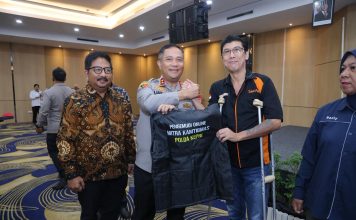 Polda Kepri Gelar Silaturahmi dan Deklarasi Kamtibmas Bersama Komunitas Pengemudi Online se-Kepri