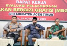 Bupati Al-Farlaky Pimpin Evaluasi Program Makan Bergizi Gratis