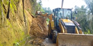 Bupati Al-Farlaky Kerahkan Alat Berat Bantu Tangani Longsor di Pedalaman Birem Bayeun