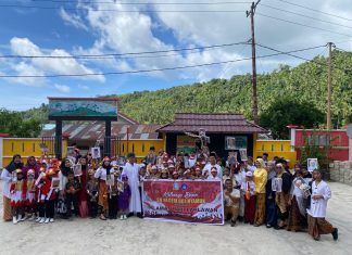 SDN 001 Nyamuk Peringati Hari Pahlawan dengan Upacara dan Lomba Edukatif