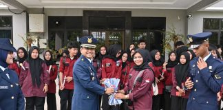 Generasi Muda Natuna Kenang Jasa Pahlawan Bersama TNI AU Lanud Raden Sadjad