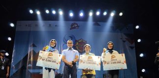 Semangat AMPUH, Personel TNI AU Lanud RSA Natuna Raih Podium di Ajang Panjat Tebing