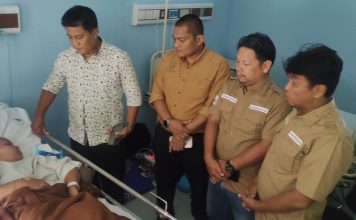 Solidaritas Tanpa Batas, Pengurus SMSI Kepri Besuk Mutiasih Pasca Operasi