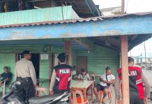 Polsek Bunguran Barat Laksanakan Patroli Dialogis untuk Jaga Kondusivitas di Wilayah Sedanau