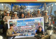 Satlantas Polres Natuna Beri Himbauan ke Bengkel, Tekan Peredaran Knalpot Brong dalam Operasi Zebra Seligi 2025