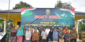 Lanud RSA Natuna Beri Dukungan Keamanan dan Operasional Latihan Ancab TNI AD