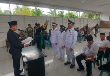 Camat Darul Aman Kukuhkan Tuha Peut dan Lantik Tiga Pj Geuchik di Aceh Timur