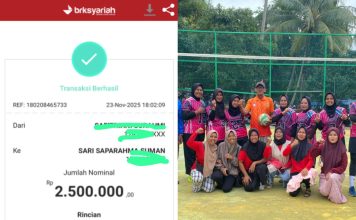 Hadiah Turnamen Voli Putri Sudah Dibayar, Ini Penjelasan Bendahara Tekoli Cup
