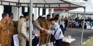 Kapolsek Daik Lingga Hadiri Upacara HUT PGRI ke-80 dan Hari Guru Nasional 2025