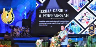 Kasau Pimpin Peringatan HUT ke-69 PIA Ardhya Garini, Danlanud RSA Natuna dan Ketua PIA AG Cab.9/D.I Turut Hadir