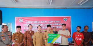 Aceh Barat Lindungi Pekerja Rentan Sawit, BPJS Ketenagakerjaan Serahkan Santunan dan Kartu Kepesertaan