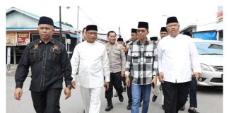 Rumah Qur’an BWI Batam Berdiri di Atas Tanah Wakaf Syamsul Paloh, Amsakar Letakkan Batu Pertama