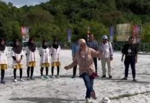 Mini Soccer U-13 Sasah Cup I Digelar, Maya Sari Disambut Hangat Warga Desa Sekanah