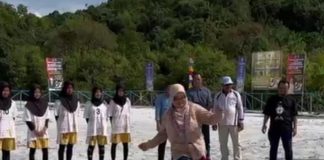 Mini Soccer U-13 Sasah Cup I Digelar, Maya Sari Disambut Hangat Warga Desa Sekanah