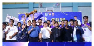 Wali Kota didampingi Wakil Tutup Gelaran Walikota Cup I Basketball Competition 2025