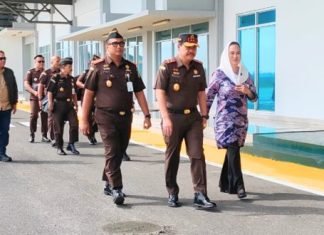 Bupati Natuna Cen Sui Lan Sambut Kunjungan Kerja Kajati Kepri