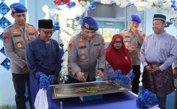 Polda Kepri Gelar Syukuran HUT Ke-75 Polairud, Peresmian Masjid Al Harun dan Kirim Bantuan Untuk Daerah Terdampak Bencana