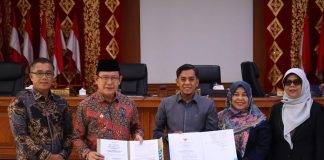 DPRD-Pemko Tetapkan APBD Kota Payakumbuh Tahun Anggaran 2026