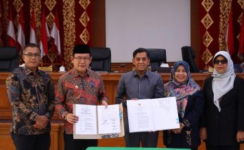 DPRD-Pemko Tetapkan APBD Kota Payakumbuh Tahun Anggaran 2026