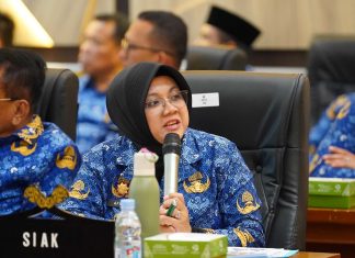 Bupati Siak Upayakan Cari Solusi Irigasi Bungaraya Meski Bukan Kewenangan Daerah