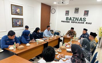 Ombudsman Kepri Koordinasi ke Baznas Bahas Penyaluran Bantuan Pendidikan