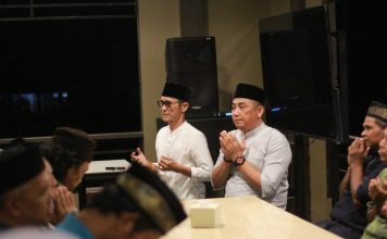 DPD Golkar Lingga Tutup Rangkaian HUT ke-61 dengan Doa Bersama di Pantai Tige Berlian