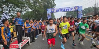 Fun Run Warnai HUT KORPRI Asahan, Donasi Mengalir Bagj Korban Bencana