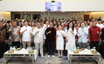 Hadiri Perayaan Natal Bersama, Amsakar Ajak Pegawai Bangun Energi Kolektif