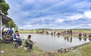 Pererat Kebersamaan, Lanud Raden Sadjad Natuna Gelar Mancing Gembira