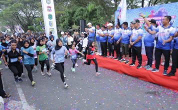 Lanal TBA Gelar Fun Run 3K–5K Meriahkan HUT Armada RI Ke 80