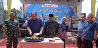 Bupati Asahan Hadiri Hari Jadi Desa Simpang Empat Ke 2