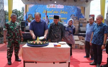 Bupati Asahan Hadiri Hari Jadi Desa Simpang Empat Ke 2
