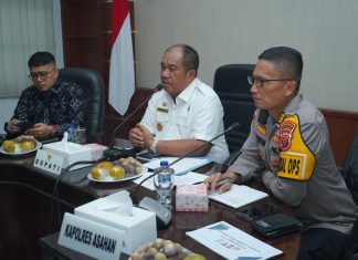 Bupati Asahan Pimpin Rapat Koordinasi Lintas Sektoral Jelang Nataru Dan Operasi Lilin