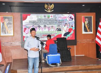 Sambut Natal dengan Aksi Nyata, Panitia Oikumene dan Lanal TBK Gelar Baksos Kemanusiaan di Karimun
