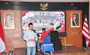 Sambut Natal dengan Aksi Nyata, Panitia Oikumene dan Lanal TBK Gelar Baksos Kemanusiaan di Karimun