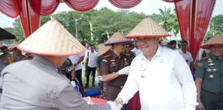 Forkopimda Asahan Bersatu Dukung Gerakan Tanam Padi Gogo Kodim 0208/Asahan