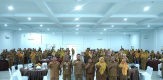 Wakil Bupati Asahan Ikuti Sosialisasi Penguatan BLUD Secara Zoom Bersama Dirjen Bina Keuangan Daerah Kemendagri