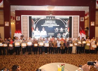 Pemkab Anambas Raih Predikat “Informatif” pada Penganugerahan Keterbukaan Informasi Publik 2025