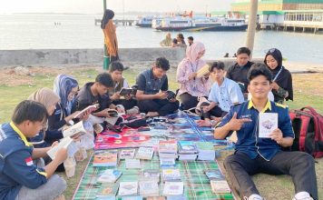 Coastal Youth Literacy Community Gairahkan Minat Baca Warga Tanjungpinang