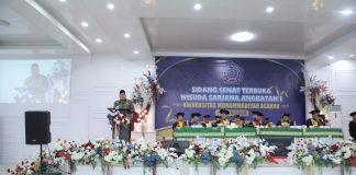 Pemkab Asahan Hadiri Wisuda Perdana Sarjana UMMAS Tahun 2025