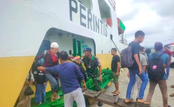 Sinergi TNI AU dan Instansi Terkait, Lanud RSA Kawal Penyeberangan Laut Natuna dengan Pendekatan Humanis